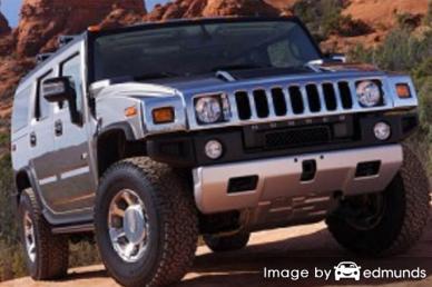 Insurance quote for Hummer H2 in Las Vegas