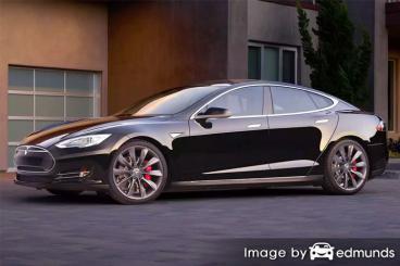 Insurance rates Tesla Model S in Las Vegas