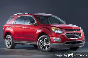 Insurance quote for Chevy Equinox in Las Vegas