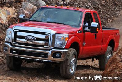 Insurance rates Ford F-250 in Las Vegas