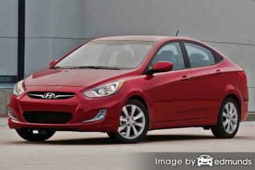 Insurance rates Hyundai Accent in Las Vegas