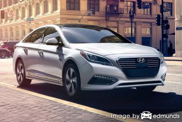 Insurance rates Hyundai Sonata Hybrid in Las Vegas