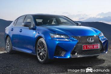 Insurance rates Lexus GS F in Las Vegas