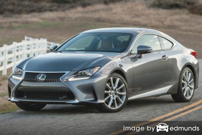 Insurance rates Lexus RC 300 in Las Vegas