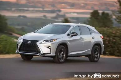 Insurance rates Lexus RX 350 in Las Vegas