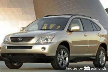 Insurance rates Lexus RX 400h in Las Vegas