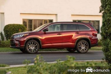 Insurance quote for Toyota Highlander in Las Vegas